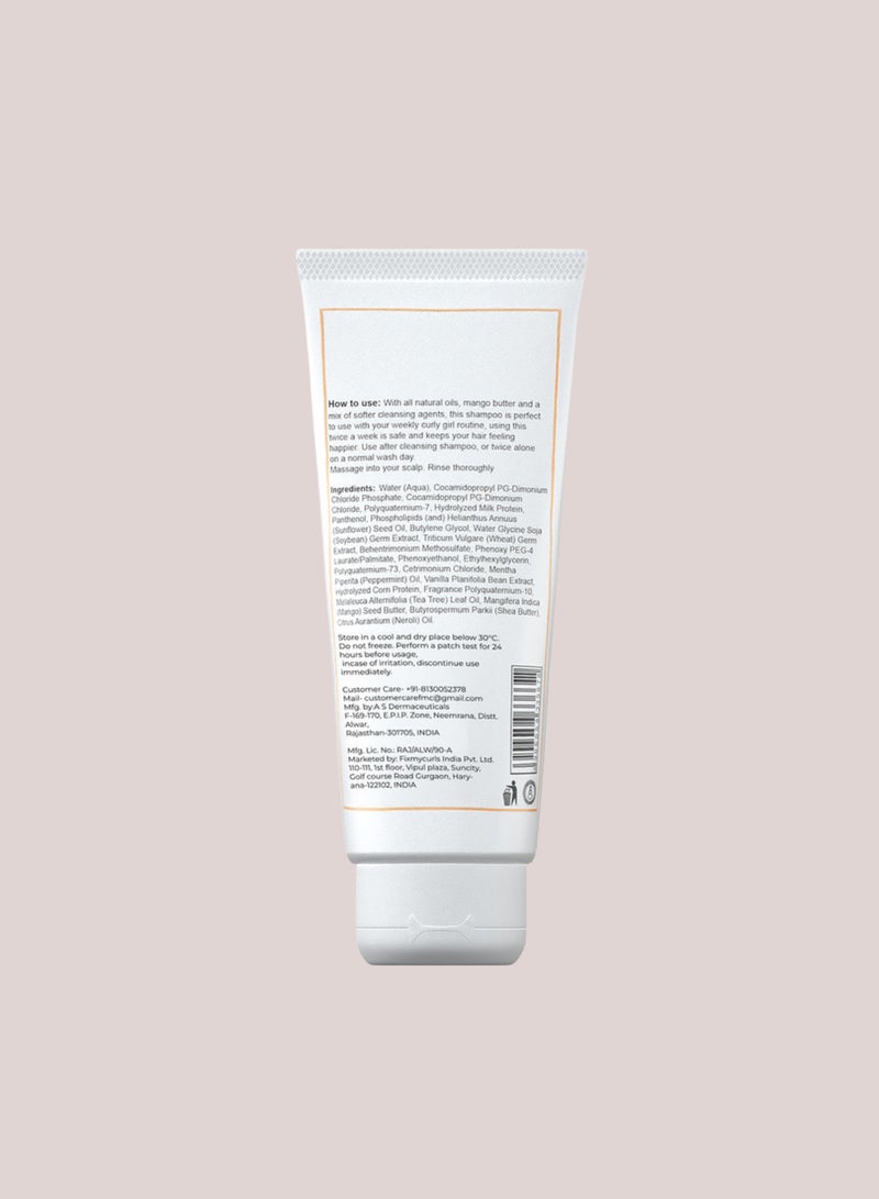Fix My Curls Everyday Moisturizing Shampoo | 100GM/250GM | For Thick Curly, Wavy & Dry Hair Types | Low Lather, Kid Friendly, Sulphate Free Co-Wash | Cruelty, Paraben & Silicone Free| Anti-Itch & Soothing | Fix My Curls  - Image 3