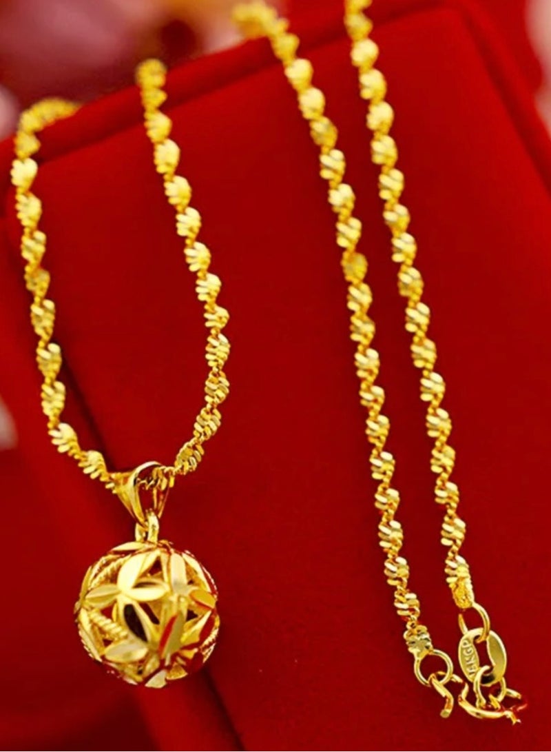 GOLDMAX 18k Gold Plated Necklace For Women - Image 1
