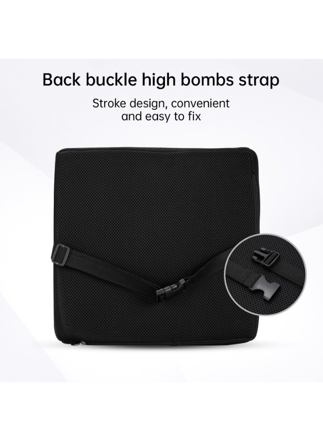 VUSIGN Memory Foam Seat Cushion – Ergonomic Office & Car Chair Support – 46×37×7cm  - Image 4