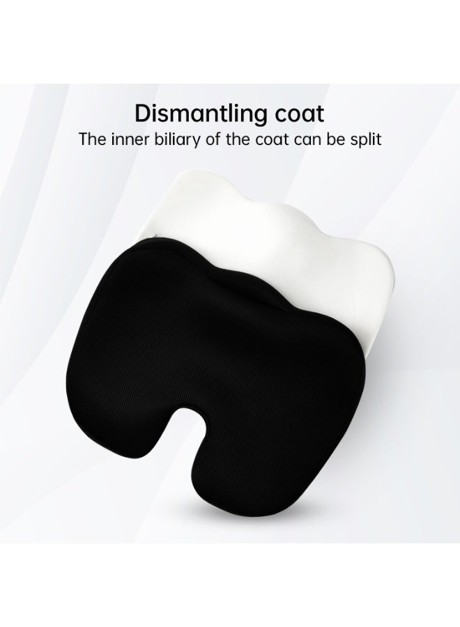 VUSIGN Memory Foam Seat Cushion – Ergonomic Office & Car Chair Support – 46×37×7cm - Image 5