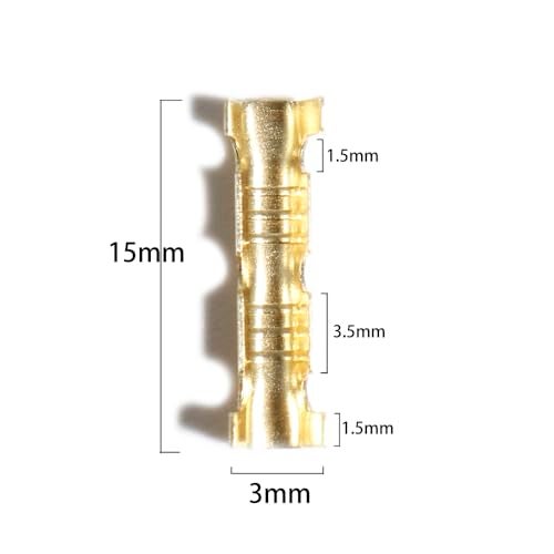 shengbowi U Shape Copper Ring Terminals Crimp Wire NonInsulated Cable Wire Spade Electric Butt Connector Electricity Automotive - Image 3