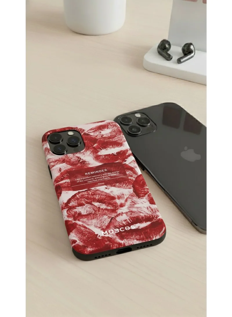 Mobcos iPhone 16 Pro Reminder Mobcos iPhone 16 Pro Reminder Premium Case Compatible with Hybrid Dual-Layer Hard Shell + Silicone Protection - Scratch-Resistant Shockproof Mobile Cover  | Best Price UAE