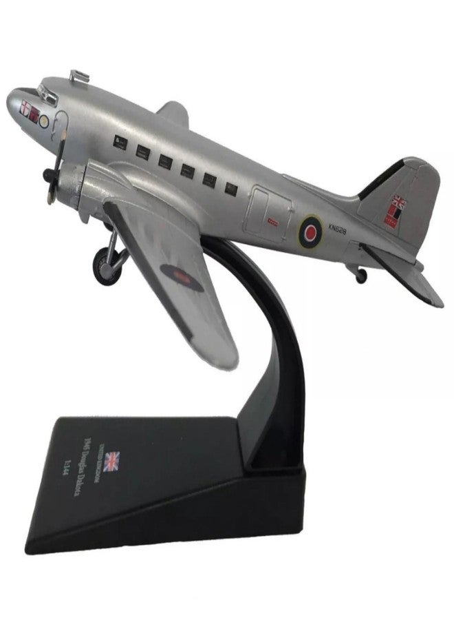 CHICHIYANG 1/144 Scale WWII UK for Douglas C-47 Dakota Mk.IV Skytrain Transport Plane Model Alloy Aircraft Miniature for Enthusiast - Image 1