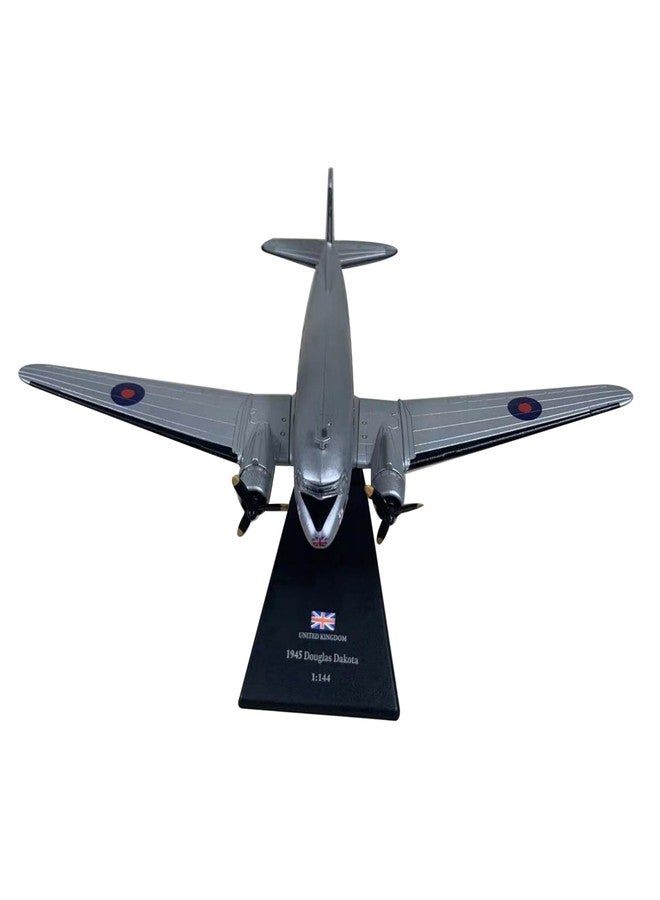 CHICHIYANG 1/144 Scale WWII UK for Douglas C-47 Dakota Mk.IV Skytrain Transport Plane Model Alloy Aircraft Miniature for Enthusiast - Image 4