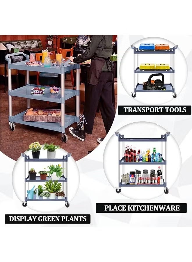 جين فان ل أنا عربة تقديم صغيرة مع رفوف - Image 3