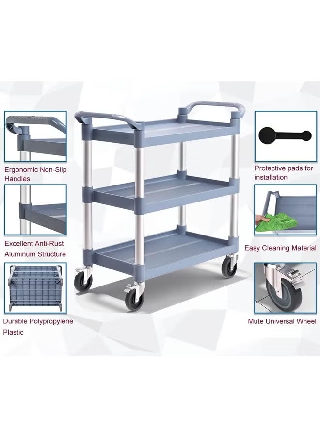 جين فان ل أنا عربة تقديم صغيرة مع رفوف - Image 2