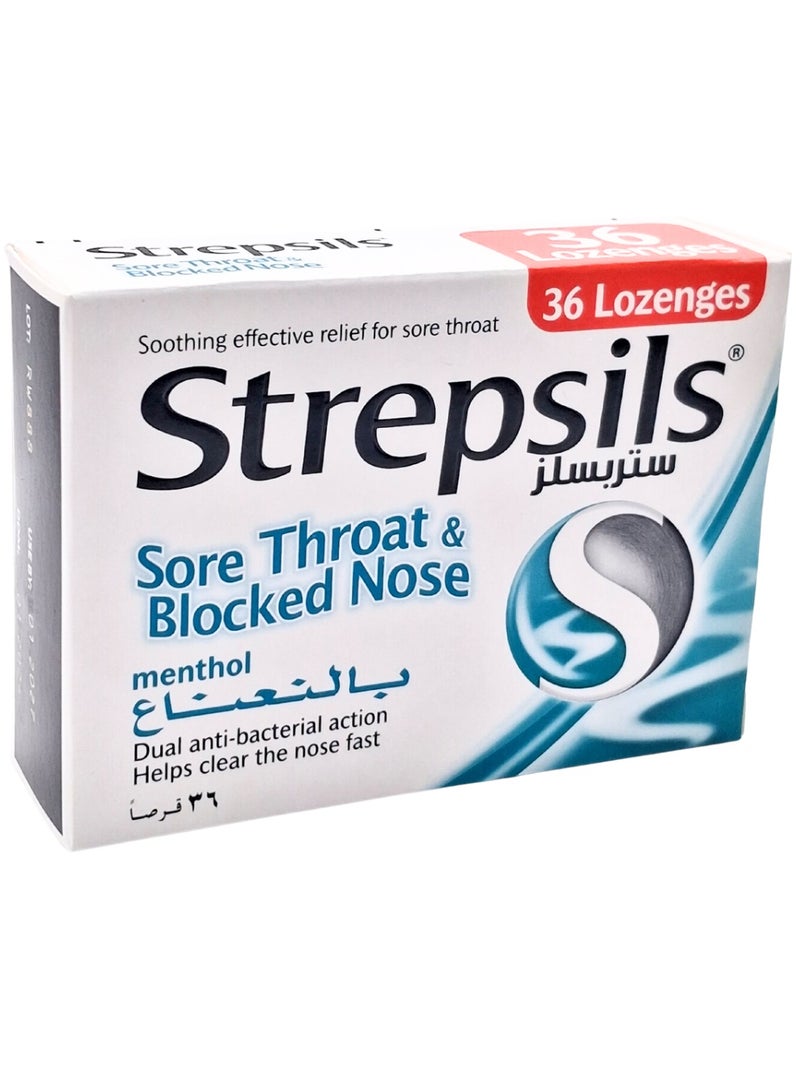 Strepsils Menthol Lozenges 36'S