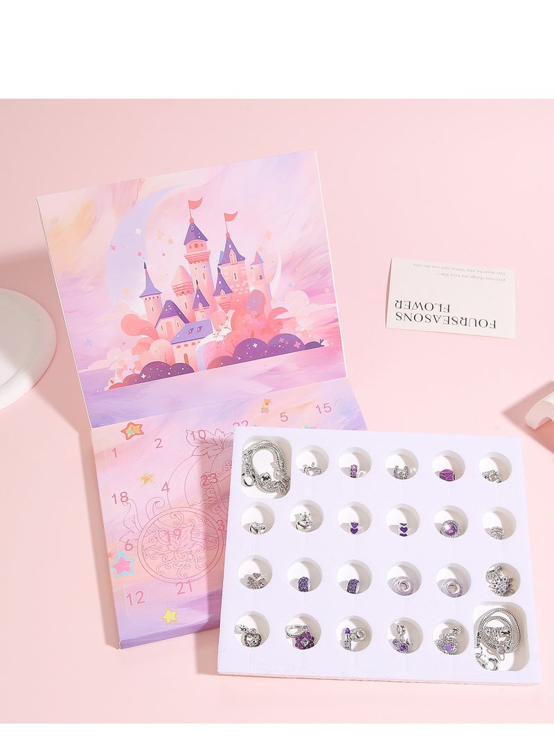 Countdown blind box, cute bead mystery box, bracelet accessory，can be used as a birthday gift for children - Image 3