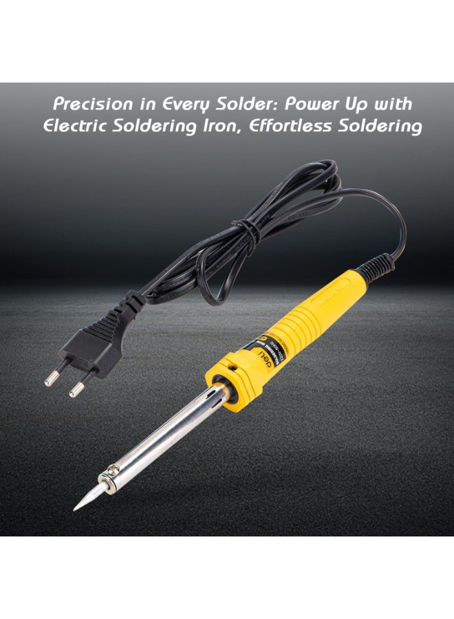 Deli 40W Soldering Iron - Nichrome Heating Element with Adjustable Temperature - Ergonomic Grip for Electronics & DIY - Image 5
