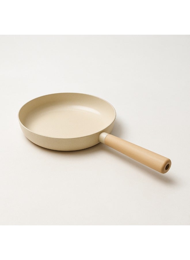 Alma Ceramic pan size 28cm - color Beige- Non Toxic , PTFE & PFOA FREE - Image 1