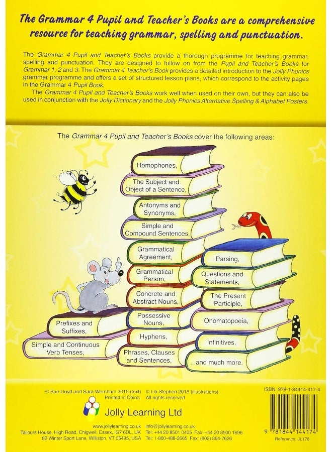 كتاب المعلم لقواعد اللغة 4: بحروف مسبقة الكتابة (النسخة البريطانية) - Image 2