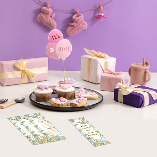 Toerifer 30 Pcs Baby Shower Gifts for Guests, Baby Shower Sets, Included Bamboo Pens Greeting Cards, Gender Reveal Party Supplies for Boys, Dinosaur Birthday Decorations for Games Prizes - Image 4