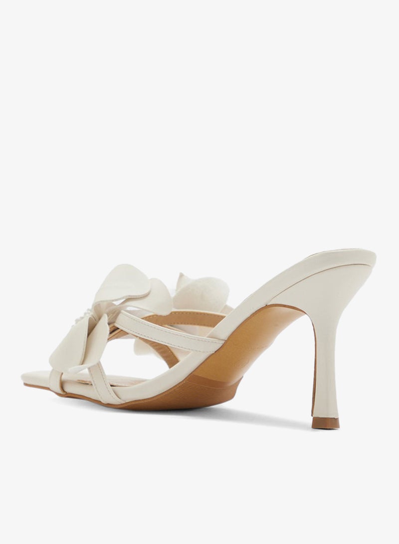 ELLA Oversized Floral Heel Sandal - Image 3