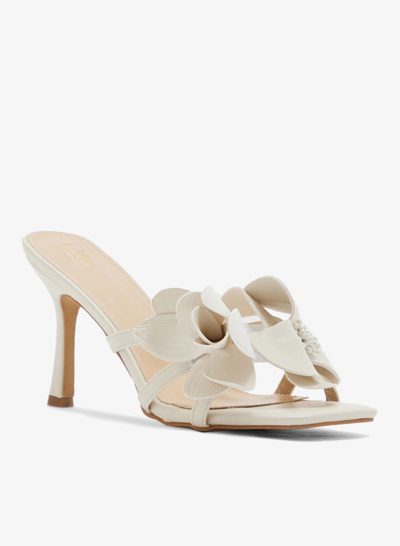 ELLA Oversized Floral Heel Sandal - Image 2