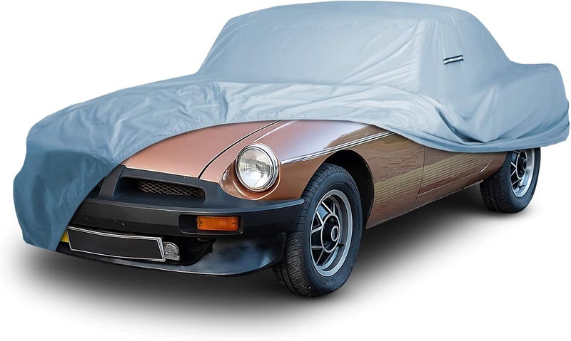 iCarCover Premium Car Cover for 1975-1981 MG MGB Roadster - Waterproof All-Weather Protection - Image 1