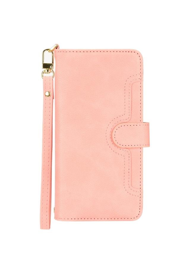 erorex Case For iPhone XS Max Litchi Texture Zipper Leather Phone Case - Image 2