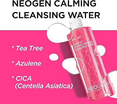 DERMALOGY by NEOGENLAB Calming Cica Tree Micellar Cleansing Water 1352 oz 400ml Moisturizing Facial Cleanser Makeup Remover for Sensitive Skin Clean Beauty Korean Skin Care - Image 2
