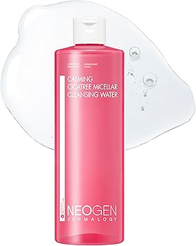 DERMALOGY by NEOGENLAB Calming Cica Tree Micellar Cleansing Water 1352 oz 400ml Moisturizing Facial Cleanser Makeup Remover for Sensitive Skin Clean Beauty Korean Skin Care - Image 1