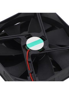 Thoraya Solar Panel Powered Fan Kit 20W Monocrystalline Solar Panel Exhaust Fan Kit for Outdoor Travel Greenhouse Black  - Image 3