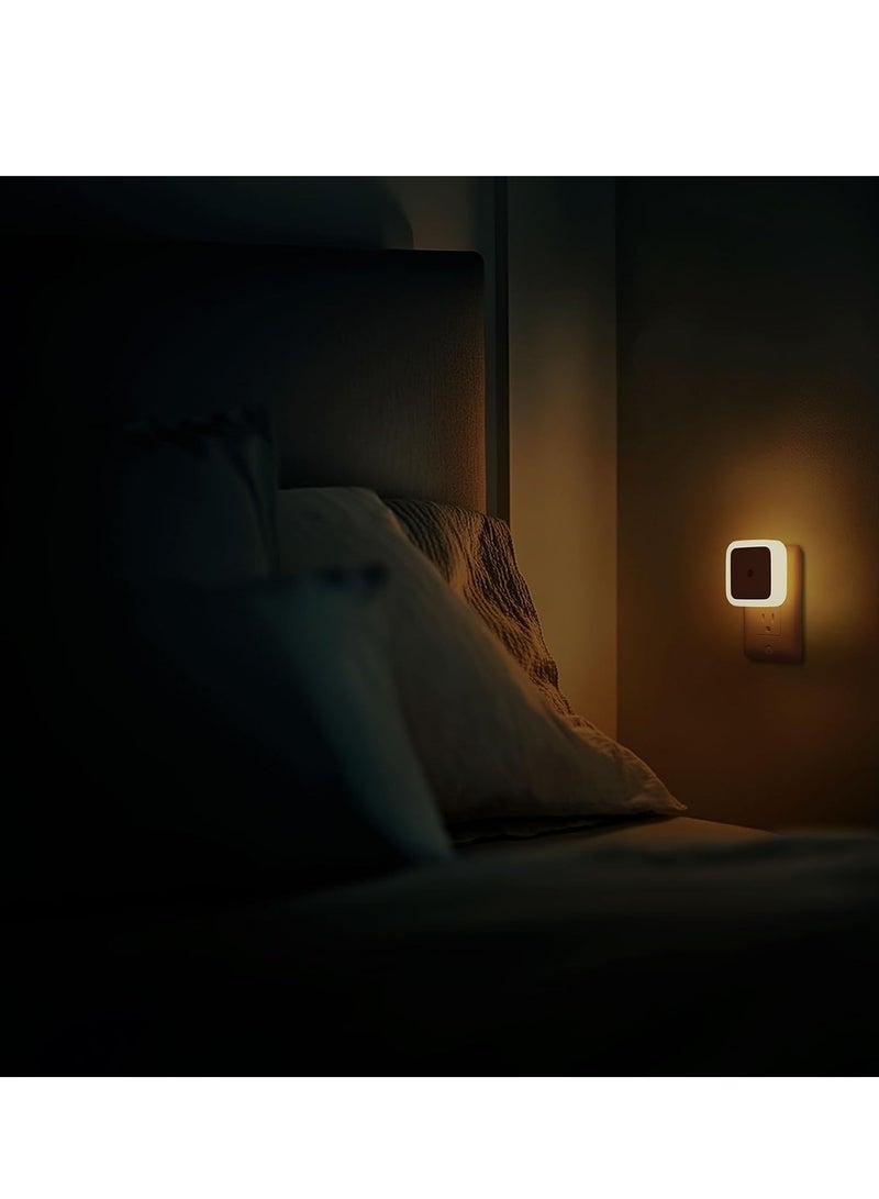 AIMARS ضوء ليلي موصل، مصباح ليلي من الغسق إلى الفجر، ضوء LED ليلي لغرفة الأطفال، الحمام، الممر دافئ - Image 2