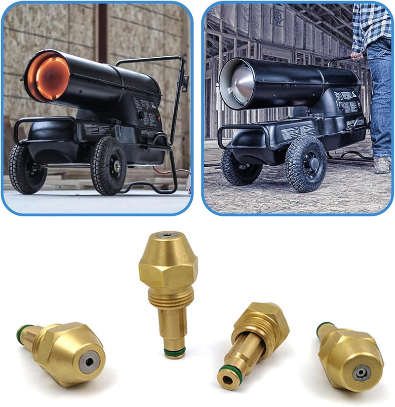 Brass Nozzle Kits for MH175KT, MH175KTR Enhanceds Heating Efficiency in Models Easy Installation Heaters - Image 3