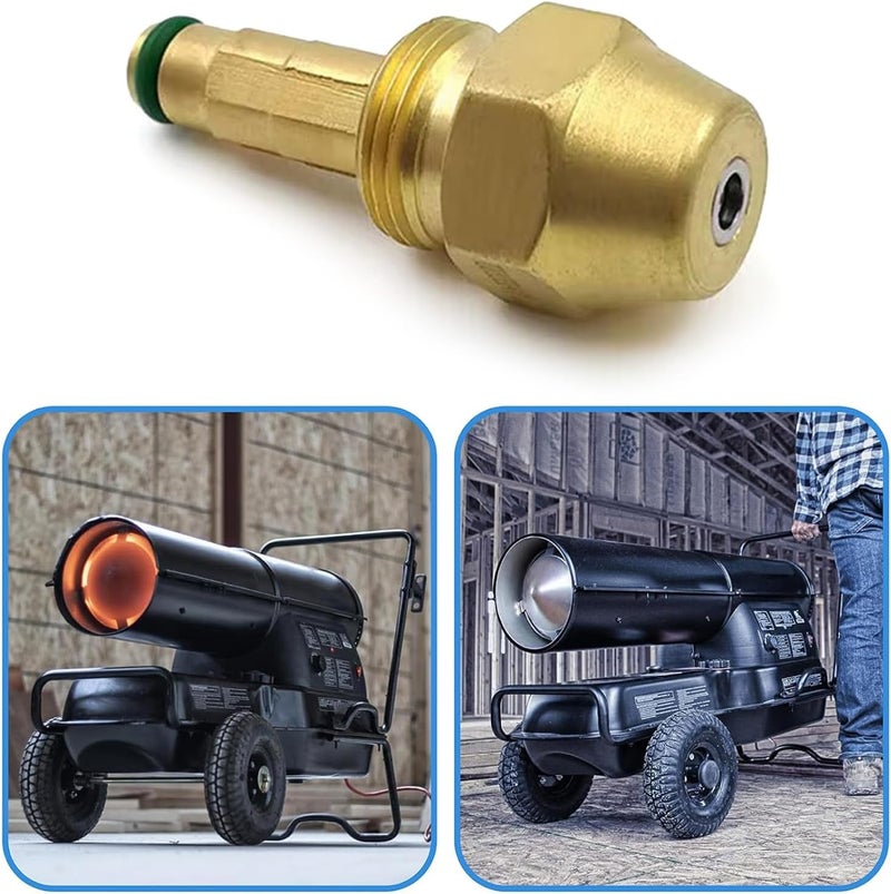 Brass Nozzle Kits for MH175KT, MH175KTR Enhanceds Heating Efficiency in Models Easy Installation Heaters - Image 2