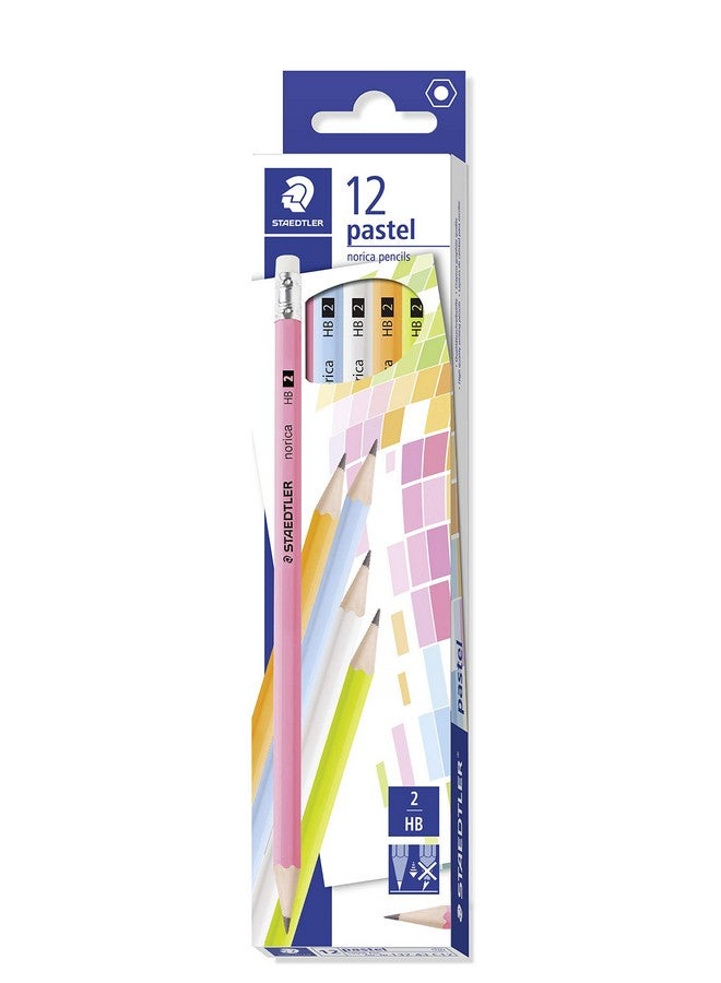Staedtler Norica Black Lead Pencil Set - Pack of 12 - Image 1