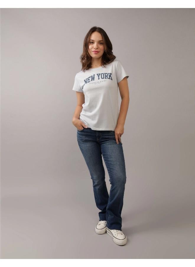 American Eagle AE Next Level Low-Rise Kick Bootcut Jean  - Image 1