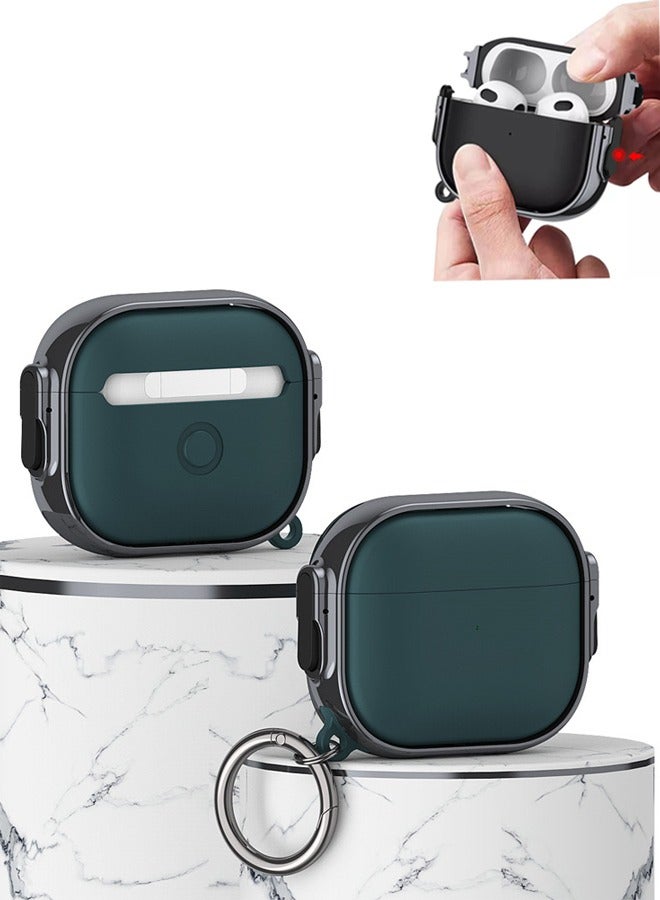 Compatible with AirPods Pro 2 Case with Key Clip, Full Body Rugged Shock and Drop Protection Headphone Cover  - Image 1