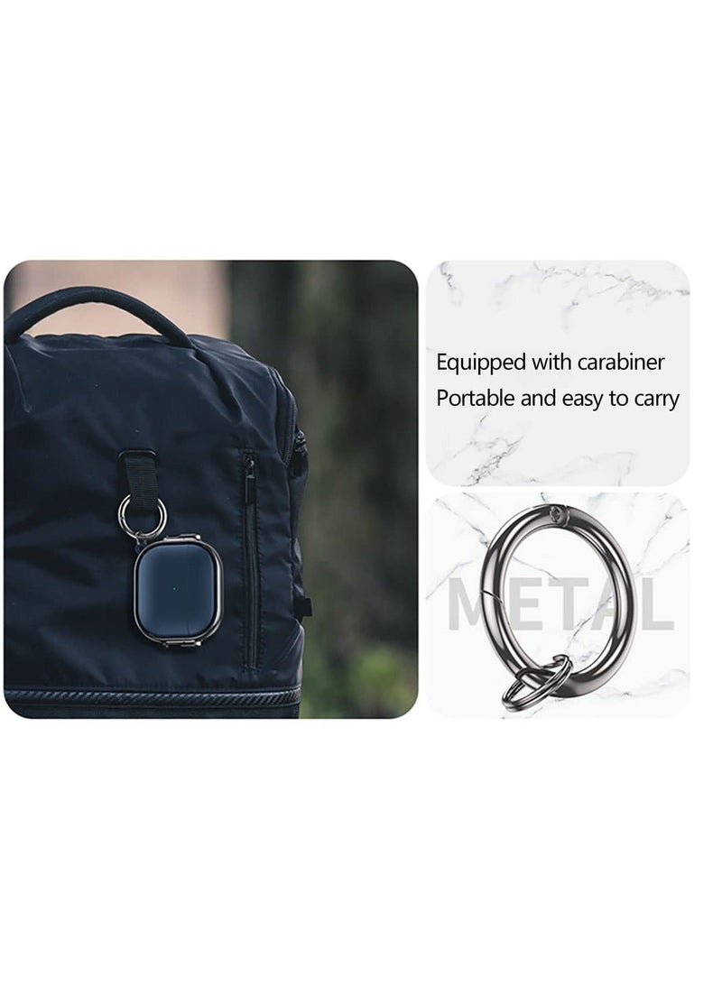 Compatible with AirPods Pro 2 Case with Key Clip, Full Body Rugged Shock and Drop Protection Headphone Cover  - Image 3