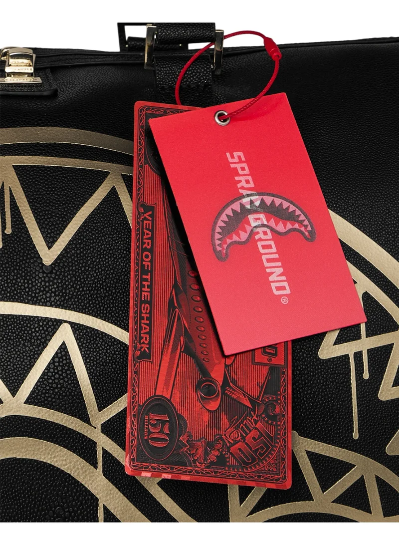 SPRAYGROUND  THAT GOLD DRAP DUFFLE  | Best Price UAE
