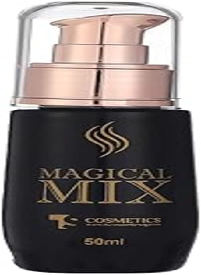 TS COSMETICS - زيت الشعر ماجيكال ميكس من تي أس كوزماتيكس 50 مل - أسود - Image 1
