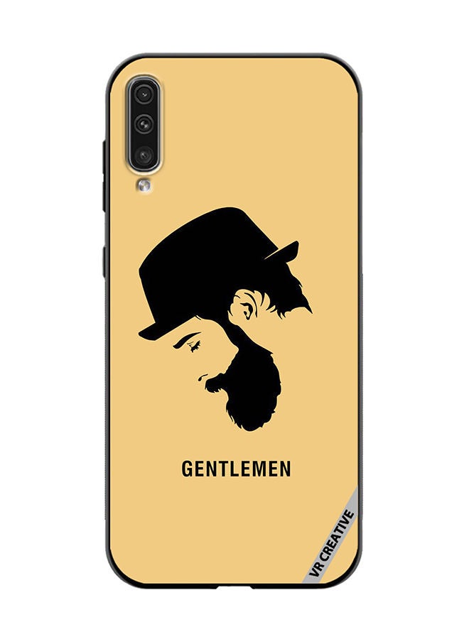 VR CREATIVE Protective Case Cover For Samsung Galaxy A50/A50s Gentlemen Design Multicolour - Image 1