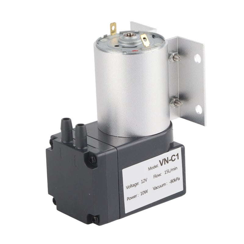 Vacuum Suction Pump Negative Pressure with Stand ‑80kpa 10W DC24V/DC12V - Image 4