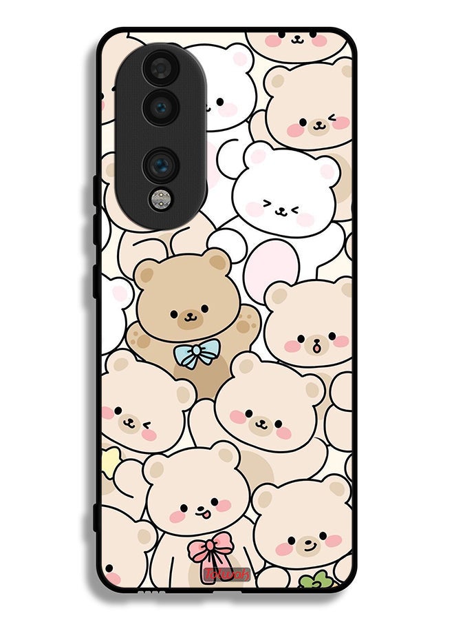 Tolwak Honor 70 Protective Case Cover Bears Pattern - Image 2