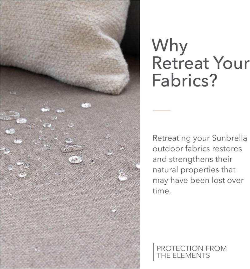 Sunbrella Restore Fabric Protector | Water-Repellent Spray for Outdoor Fabrics | Easy Use, Non-PFAS | Protect & Restore Upholstery | 32 fl oz - Image 3