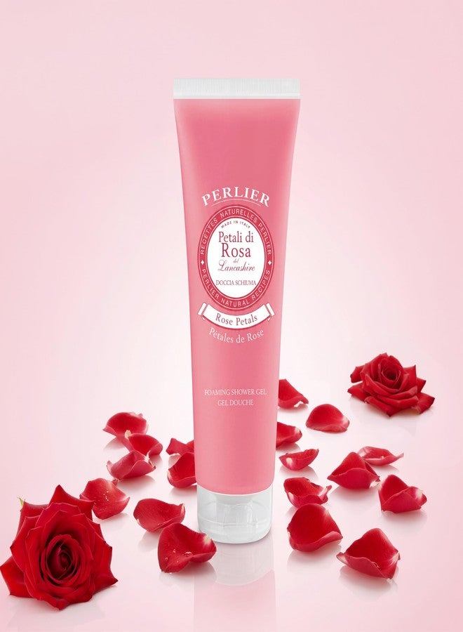 Perlier Doccia Schiuma Petali di Rosa (250 ml Shower Gel 8.4 fl. oz. Made in Italy [Italian Import] - Image 2