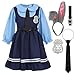 POEWAUVE Halloween Costume for Girls Halloween Cosplay Dress Headband M - Image 2
