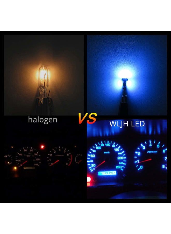 WLJH High Bright Ice Blue Instrument Panel Cluster Speedometer Gauge Tachometer 12V Full LED Light Package Kits for CRV CR-V 2002-2006,Pack of 12 - Image 4