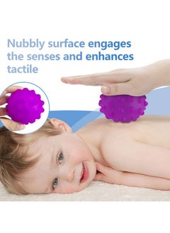 ROHSCE Sensory Balls for Baby, Infant Toys 6-12 Months, Textured Multi Balls for Toddlers 1-3 Colorful Soft Squeezy Bath Toys with Stacking Cups Montessori Toys for Babies Juguetes Para Bebes de 0 a 6 Meses  - Image 3
