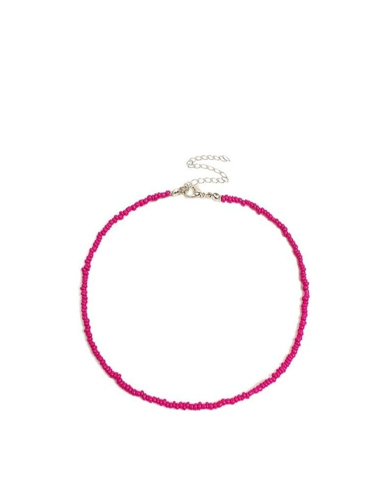 Lightweight beaded necklace for women and men summer vacation and beach jewelry