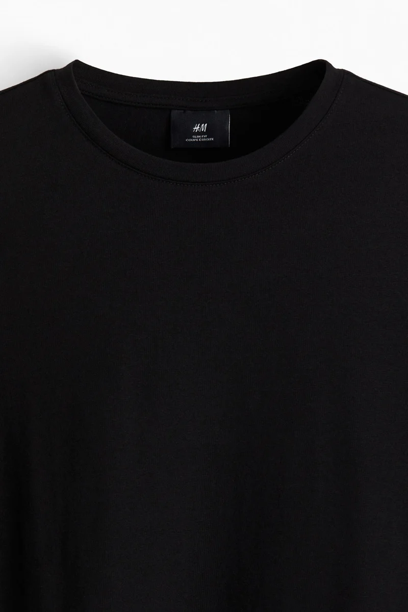 H&M 3-pack tops Slim fit