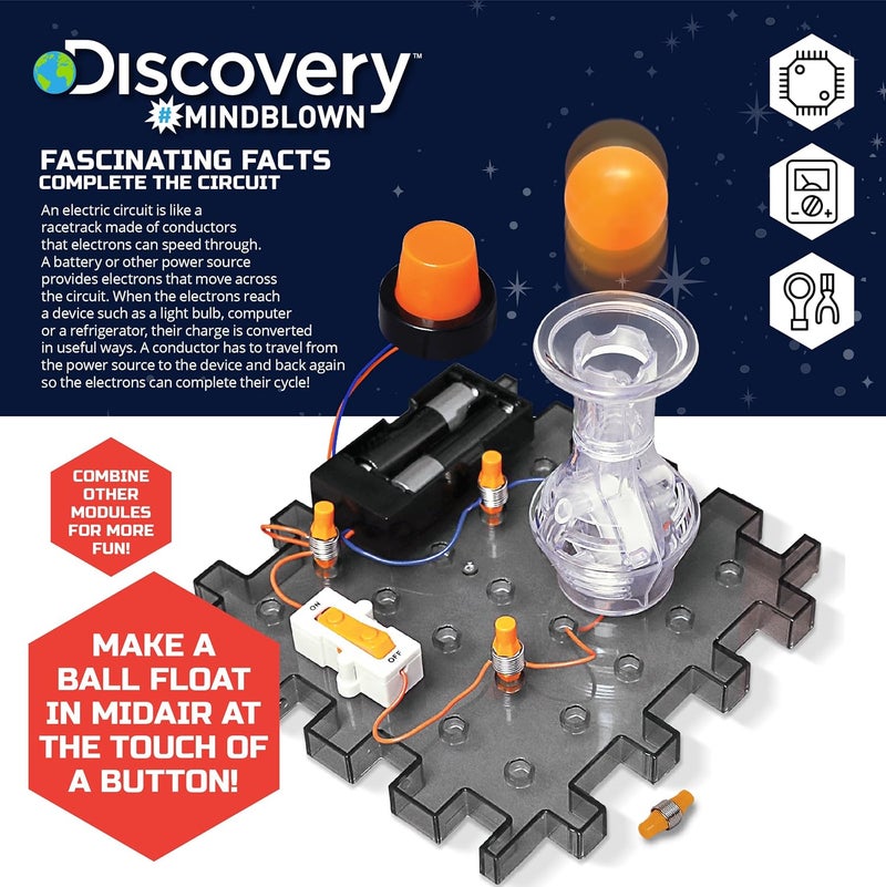 Discovery Mindblown Toy Circuitry Action Experiment - Floating ball - Image 4
