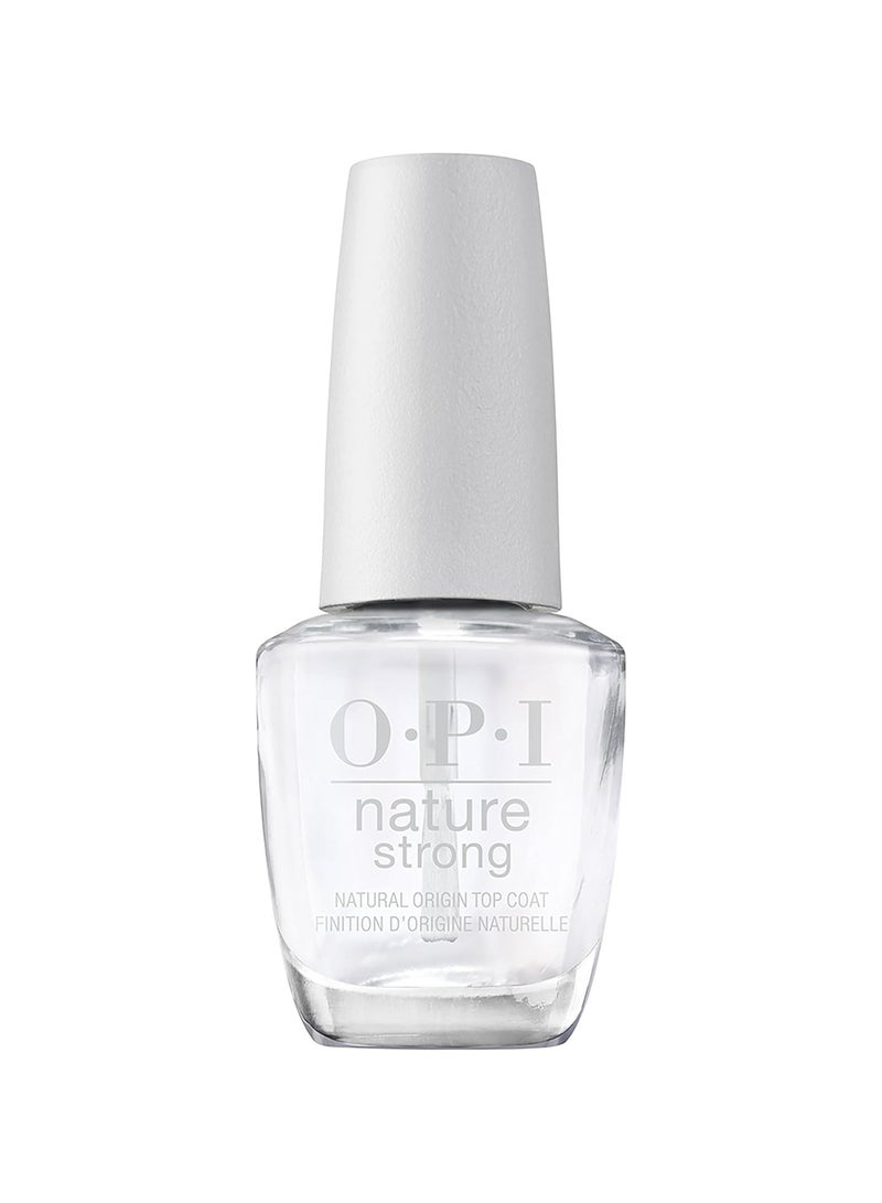 OPI Top Coat | 15 ml | Transparent Nail Paint with High Gloss Finish | Clear Top Coat Nail Polish | Long Lasting, Protects Against Chipping of Nail Lacquer - Image 1