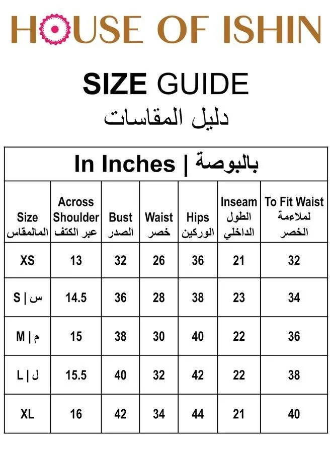 ISHIN  Women'S White 100% Cotton Self Design Tunic A-Line Tops for Women | Best Price UAE