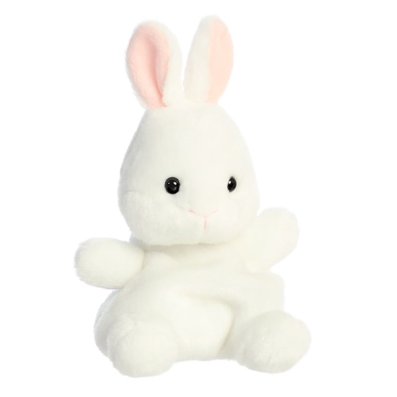 AuroraÂ® Adorable Palm Palsâ„¢ Cottontail Bunny Stuffed Animal - Fun Collectible Plush for Kids and Adult Collectors - Perfect for Decorating Rooms and Birthday Gifts - White 4.5 Inches - Image 2