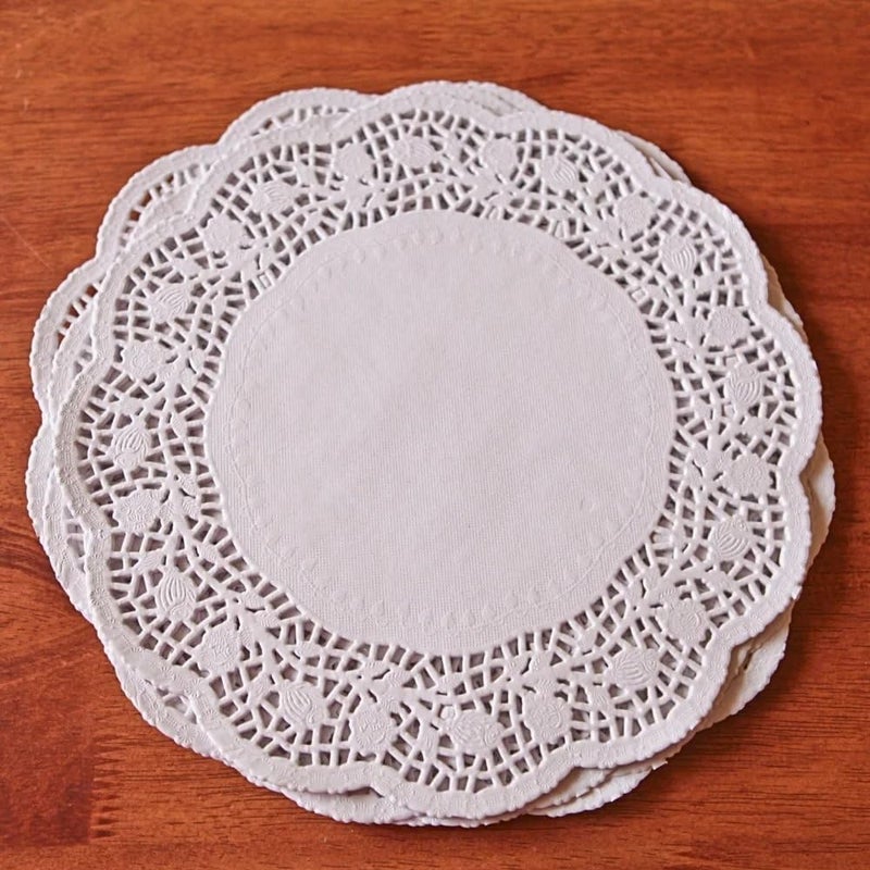 Unique Party White Paper Doilies - 12" (12 Ct) - Premium Quality Disposable Table Decor for Weddings, Tea Parties, and Events - Image 5
