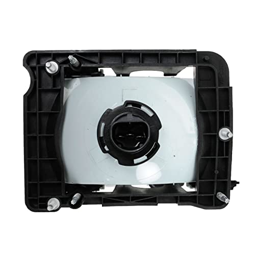 TRQ Driver & Passenger Side Headlight Assembly Set Headlights Driver & Passenger Side Compatible with 1991-1996 Dodge Dakota CH2502105 CH2503105 - Image 3