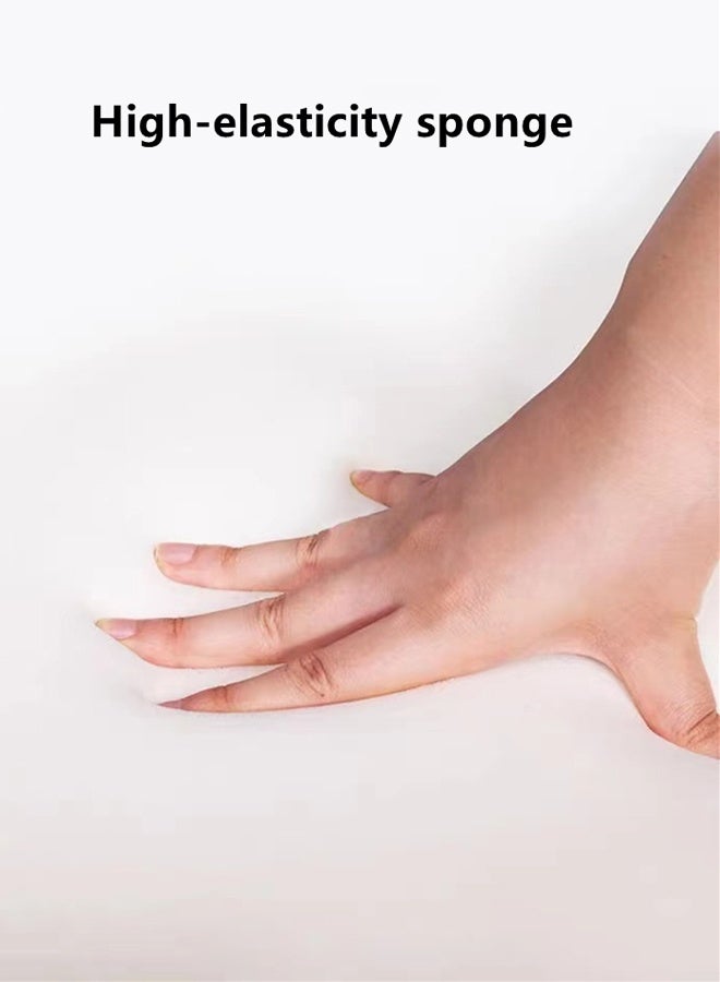 Kutis Metal Makeup Chair Dining Chair Sofa Chair With Throw pillow For Bedroom Living Room Restaurant Velvet Steel 58 x 55 x 76 cm - Image 4