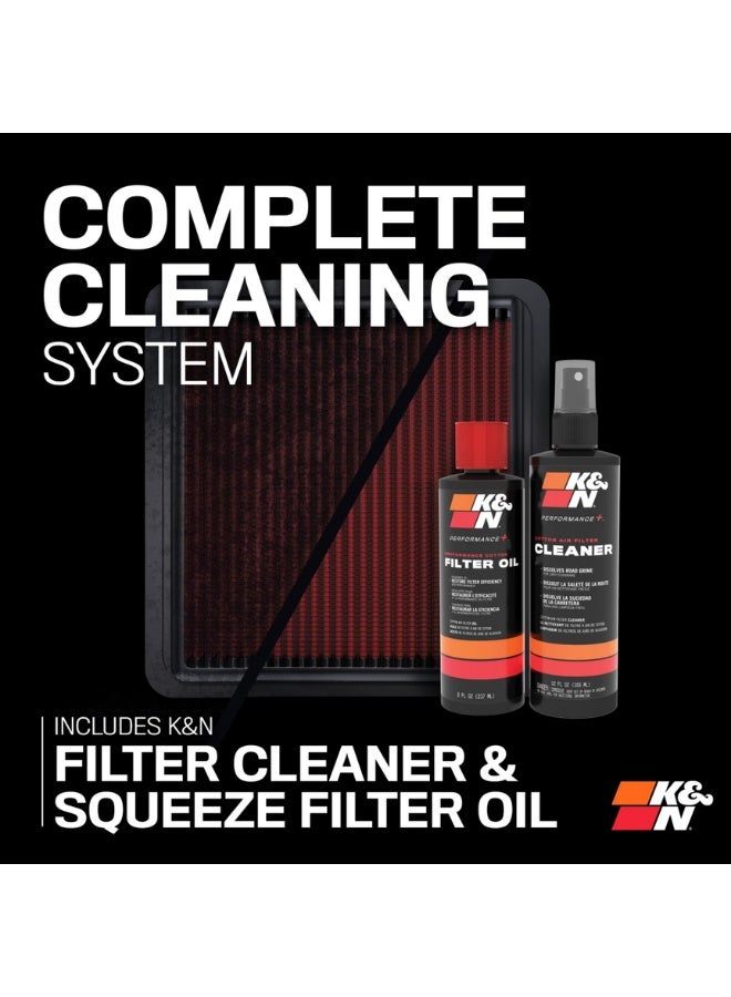 كيه آند إن K&N منظف فلتر هواء K and N زيت + غسول فلتر - Image 4